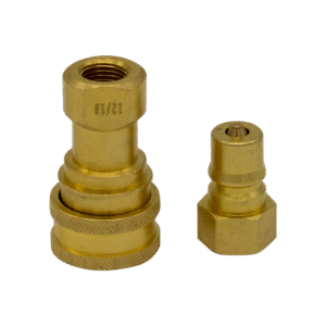 Brass Quick-Disconnect w/ Viton Seals