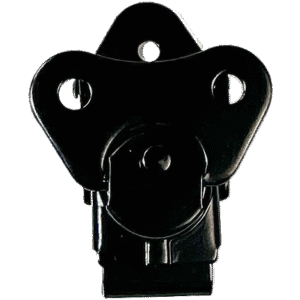 Black Rotating Latch and Keeper